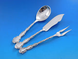 Pompadour by Birks Canada Sterling Silver Flatware Set 8 Service 98 pcs Dinner