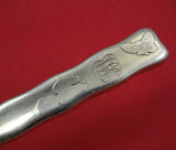 Lap Over Edge Acid Etched by Tiffany Sterling Silver Roast Carving Fork Squash