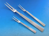 Bernadotte by Georg Jensen Sterling Silver Flatware Set Service 135 pcs Luncheon