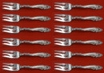 Decor by Gorham Sterling Silver Salad Fork Set 12 Pieces 6 1/2"