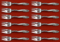Decor by Gorham Sterling Silver Salad Fork Set 12 Pieces 6 1/2"