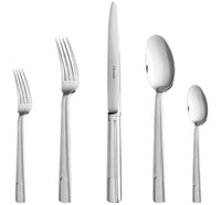 Hudson by Christofle Paris France Stainless Steel 5 Piece Place Setting New