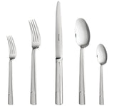 Hudson by Christofle Paris France Stainless Steel 5 Piece Place Setting New