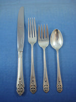 Queen's Lace by International Sterling Silver Flatware Set 12 Service 67 Pieces