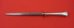 Newport Scroll by Gorham Sterling Silver Roast Carving Hone unused 12 1/2"