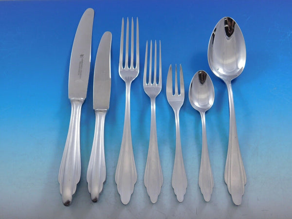 Deco by Henckels Chrome Plate Stainless Steel German Flatware Set Service 69 pcs