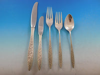Spanish Lace by Wallace Sterling Silver Flatware Set for 12 Service 63 Pieces