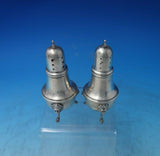 Lion by Poole Sterling Silver Salt and Pepper Shaker Set 2pc 4 1/2" (#6359)