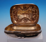 Irian by Wallace Sterling Silver Soap Dish #3000 3 1/2"x2 1/2"x 1 5/8" (#1742)