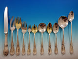 Wellington by Durgin Sterling Silver Flatware Set for 12 Service 146 pieces