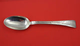 Lap Over Edge Acid Etched by Tiffany & Co Sterling Serving Spoon violets 8 5/8"