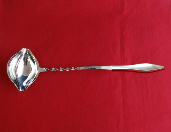 LARK BY REED & BARTON STERLING SILVER PUNCH LADLE 13 3/4" TWIST HHWS CUSTOM MADE