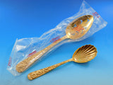 Repousse by Kirk Sterling Silver Flatware Set For 8 Service 71 pcs Vermeil New
