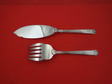 Aria by Christofle Silverplate Fish Serving Set 2-pc knife 11" fork 8 3/4"