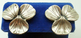 La Paglia International Sterling Leaf Earrings #239 (#J3101)