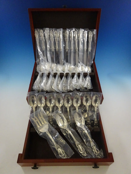 Grand Duchess by Towle Sterling Silver Flatware Set 12 Service 63 Pieces