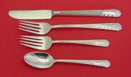 Orchid by International Sterling Silver Grille Size Place Setting(s) 4pc