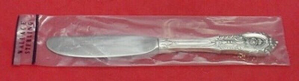 Rose Point by Wallace Sterling silver Butter Spreader HHWS Modern 6 1/4" New