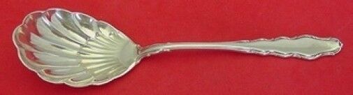 English Provincial by Reed & Barton Sterling Silver Sugar Spoon Shell 6 1/4"