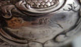 John Emes English Sterling Silver Tea Pot with Repoussed Flowers c. 1806 (#2716)