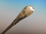 Japanese by Tiffany and Co Sterling Silver Sugar Sifter Light Vermeil 7"