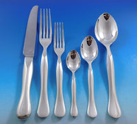 Eccentrica by Rosenthal Bulgari Sterling Silver Flatware Set 54 pc Modernist Din