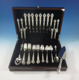 English Gadroon by Gorham Sterling Silver Flatware Set For 8 Service 43 Pieces