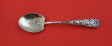 Eglantine by Gorham Sterling Silver Preserve Spoon GW w/ strawberries in bowl 7"