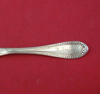 Bead by John Polhamus Coin Silver Egg Spoon 4 3/8" Silverware Heirloom