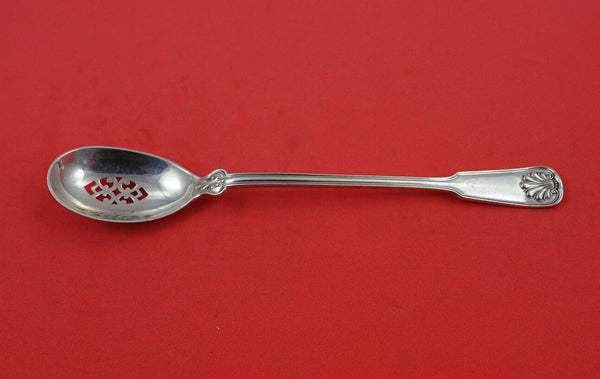 Shell and Thread by Tiffany and Co Sterling Silver Olive Spoon original 6 5/8"