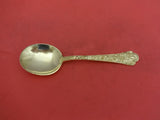 Cluny Vermeil by Gorham Sterling Silver Cream Soup Spoon 6" Silverware