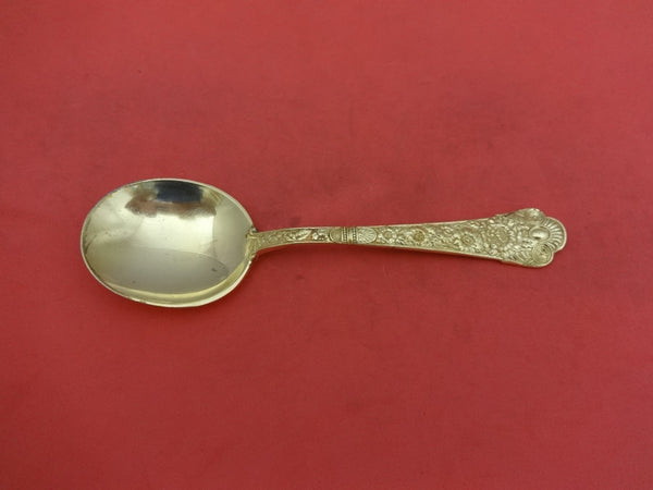 Cluny Vermeil by Gorham Sterling Silver Cream Soup Spoon 6" Silverware