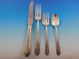 Normandie by Wallace Sterling Silver Flatware Set for 12 Service 76 pcs Dinner