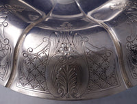 Windsor Castle by Tuttle Sterling Silver Centerpiece #385C 6" x 10"  (#7308)