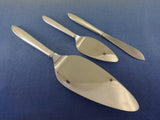 Silver Rhythm by International Sterling Silver Flatware Set Service 42 Pieces