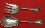 Florence by International Sterling Silver Salad Serving Set 8 3/4"