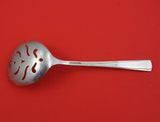 Rose Motif by Stieff Sterling Silver Pea Spoon Pierced 8 3/8" Serving Heirloom