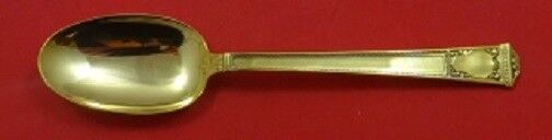 San Lorenzo Vermeil By Tiffany and Co. Sterling Silver Teaspoon 6" Gold