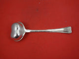 Lap Over Edge Acid Etched by Tiffany Sterling Silver Gravy Ladle 7 5/8"
