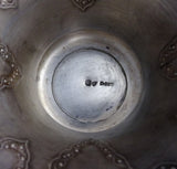 Italian Sterling Silver Large Vase with Grape Vines GW 13 1/4" 29.8 ozt (#8677)