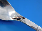 Lap Over Edge Mixed Metals by Tiffany and Co Sterling Teaspoon with Crab Seaweed