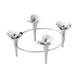 Bloom by Georg Jensen Stainless Steel Taper Candleholder Modern - New