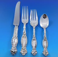 Frontenac by International Sterling Silver Flatware Service 12 Set 55 pieces