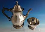 George II by Ellmore Sterling Silver Coffee Pot and Waste Set 2pc (#2177)