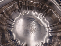Carnation by Wallace Sterling Silver Fruit Bowl #1133 2 1/2" x 10 1/4" (#7622)