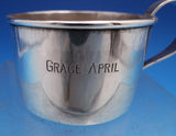 Kalo Sterling Silver Baby Cup w/ Engraving "Grace April" 2 1/4" x 3 3/4" (#8183)