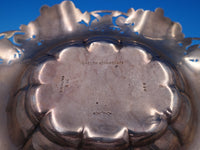 Floral by Schofield Sterling Silver Olive Dish #996 9" x 7" 8.3 ozt. (#7623)