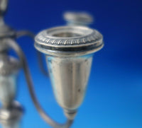 Gadroon by Poole Sterling Silver Candelabra 5-Light #755 10" Tall x 13" (#5642)
