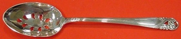 Spring Glory by International Sterling Silver Serving Spoon Pcd 9-Hole Custom