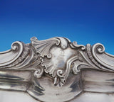 Italian .950 Silver Tea Tray Louis XV Style Rococo Border 147.5ozt. c.1815 #3789